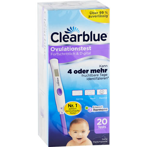 CLEARBLUE Ovulationstest fortschrittlich & digital CLEARBLUE Ovulationstest fortschrittlich & digital