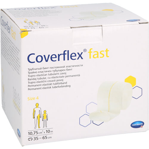 COVERFLEX fast Schlauchverb.Gr.4 10,75cmx10 m weiß COVERFLEX fast Schlauchverb.Gr.4 10,75cmx10 m weiß
