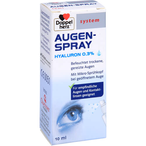 DOPPELHERZ Augen-Spray Hyaluron 0,3% system DOPPELHERZ Augen-Spray Hyaluron 0,3% system