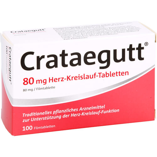 CRATAEGUTT 80 mg Herz-Kreislauf-Tabletten CRATAEGUTT 80 mg Herz-Kreislauf-Tabletten