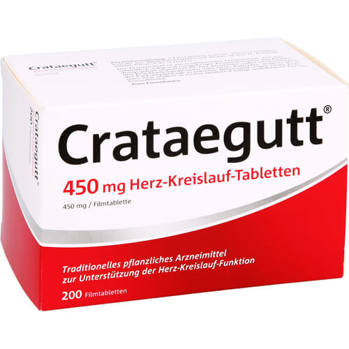 CRATAEGUTT 450 mg Herz-Kreislauf-Tabletten CRATAEGUTT 450 mg Herz-Kreislauf-Tabletten