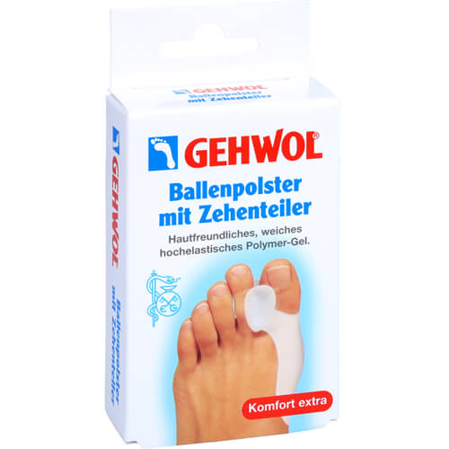 GEHWOL Ballenpolster mit Zehenteiler GEHWOL Ballenpolster mit Zehenteiler