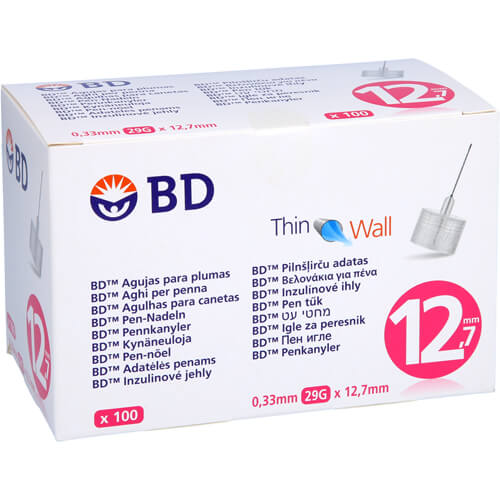 BD THIN Wall Pen-Nadeln 0,33 29 Gx12,7 mm BD THIN Wall Pen-Nadeln 0,33 29 Gx12,7 mm