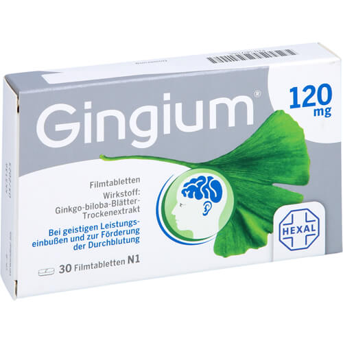 Gingium® 120 mg Filmtabletten Gingium® 120 mg Filmtabletten