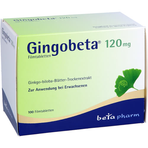 GINGOBETA 120 mg Filmtabletten GINGOBETA 120 mg Filmtabletten