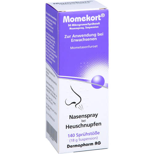 MOMEKORT 50 μg/Sprühst.Nasenspr.Susp.140 Erwachs. MOMEKORT 50 μg/Sprühst.Nasenspr.Susp.140 Erwachs.