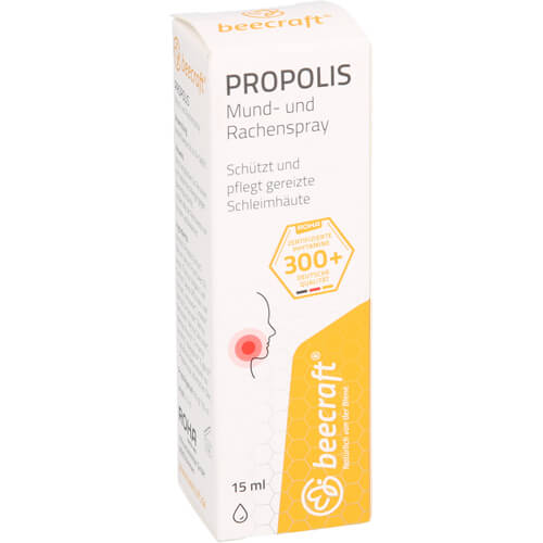 BEECRAFT Propolis Mund- und Rachenspray BEECRAFT Propolis Mund- und Rachenspray