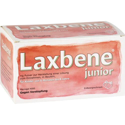 LAXBENE junior 4 g Plv.z.H.e.Lsg.z.Einn.Kdr.6M-8J LAXBENE junior 4 g Plv.z.H.e.Lsg.z.Einn.Kdr.6M-8J