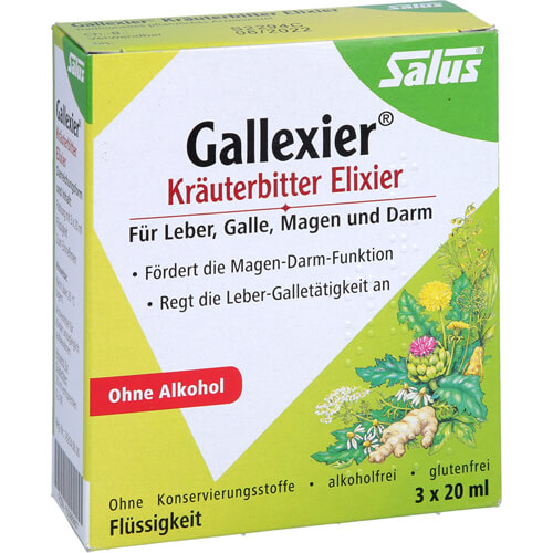 GALLEXIER Kräuterbitter Elixier Salus Flü.z.E. GALLEXIER Kräuterbitter Elixier Salus Flü.z.E.