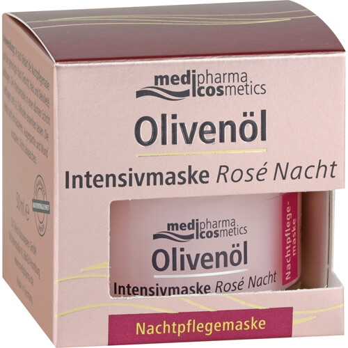 OLIVENÖL INTENSIVMASKE Rose Nachtcreme OLIVENÖL INTENSIVMASKE Rose Nachtcreme