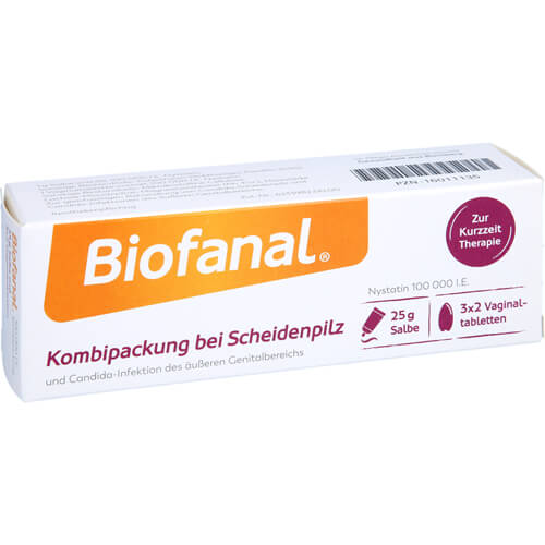 BIOFANAL Kombipackung b.Scheidenpilz Vagtab.+Salbe BIOFANAL Kombipackung b.Scheidenpilz Vagtab.+Salbe