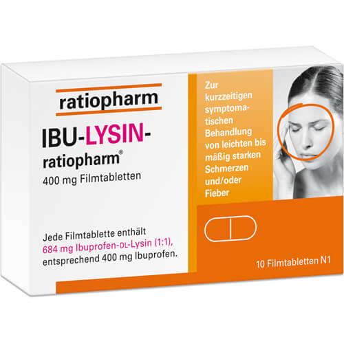 IBU-LYSIN-ratiopharm 400 mg Filmtabletten IBU-LYSIN-ratiopharm 400 mg Filmtabletten