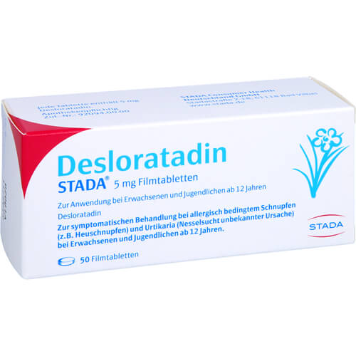 DESLORATADIN STADA 5 mg Filmtabletten DESLORATADIN STADA 5 mg Filmtabletten