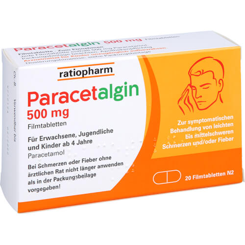 PARACETALGIN 500 mg Filmtabletten PARACETALGIN 500 mg Filmtabletten