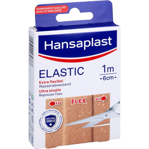 HANSAPLAST Elastic Pflaster 6 cmx1 m HANSAPLAST Elastic Pflaster 6 cmx1 m