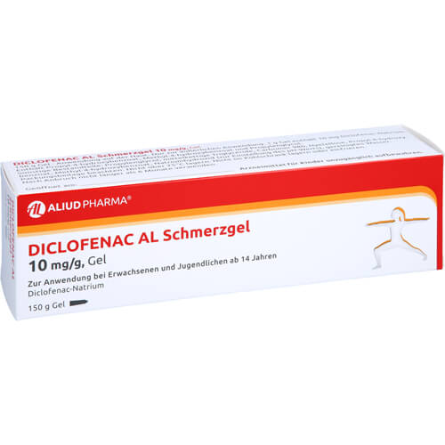 Diclofenac AL Schmerzgel 10 mg / g für akute Muskelschmerzen bei Erwachsenen Diclofenac AL Schmerzgel 10 mg / g für akute Muskelschmerzen bei Erwachsenen