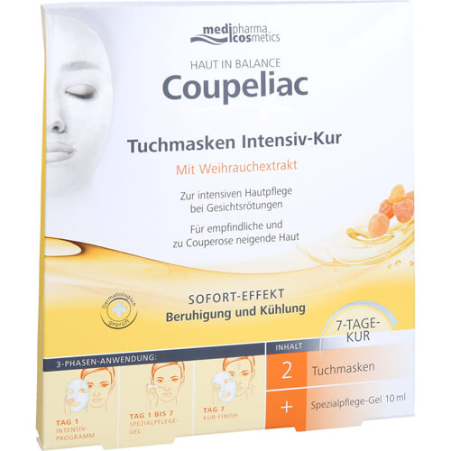 HAUT IN BALANCE Coupeliac Tuchmasken Intensiv-Kur HAUT IN BALANCE Coupeliac Tuchmasken Intensiv-Kur