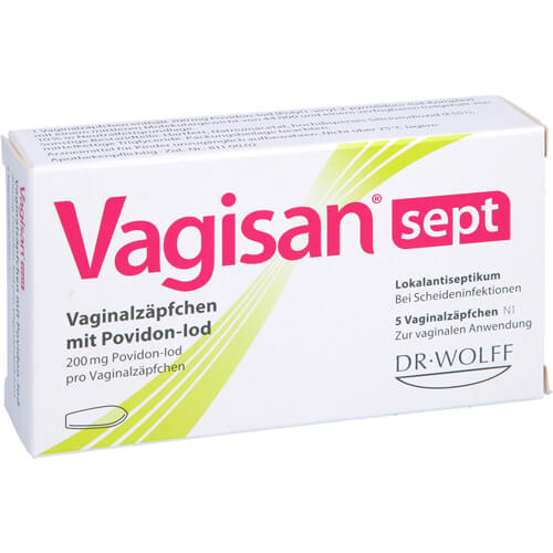 VAGISAN sept Vaginalzäpfchen mit Povidon-Iod VAGISAN sept Vaginalzäpfchen mit Povidon-Iod