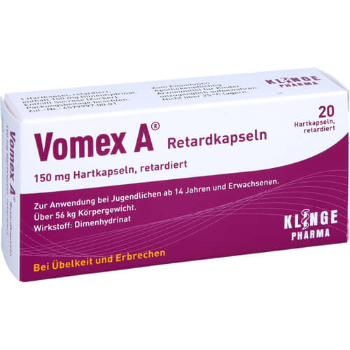 VOMEX A Retardkapseln VOMEX A Retardkapseln