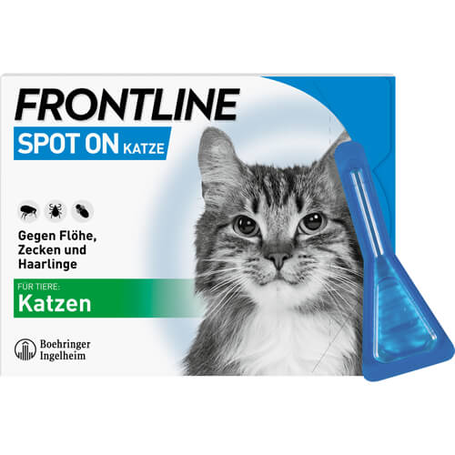 FRONTLINE® SPOT ON Katze gegen Zecken und Flöhe FRONTLINE® SPOT ON Katze gegen Zecken und Flöhe