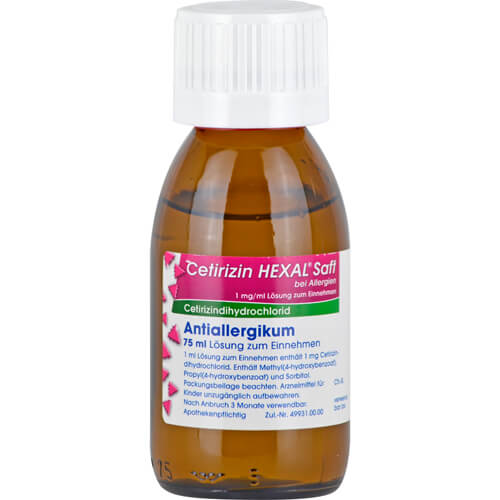 CETIRIZIN HEXAL Saft bei Allergien CETIRIZIN HEXAL Saft bei Allergien