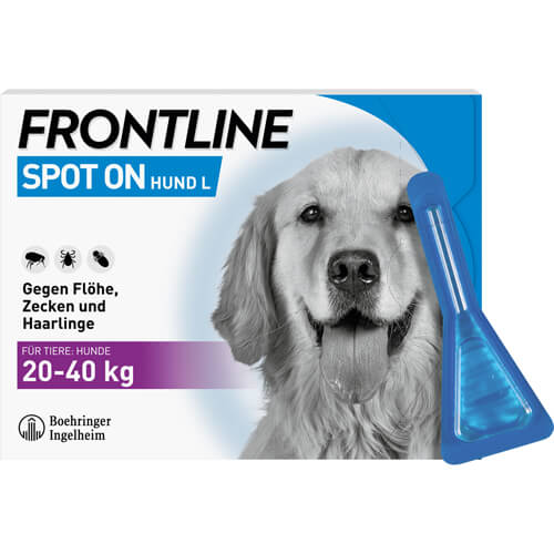 FRONTLINE Spot on H 40 Lösung für Hund FRONTLINE Spot on H 40 Lösung für Hund