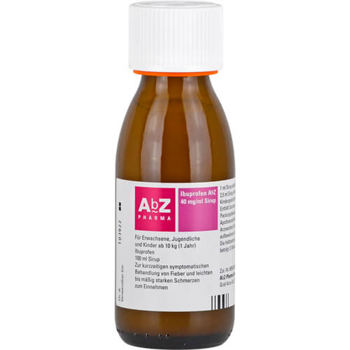 IBUPROFEN AbZ 40 mg/ml Sirup IBUPROFEN AbZ 40 mg/ml Sirup