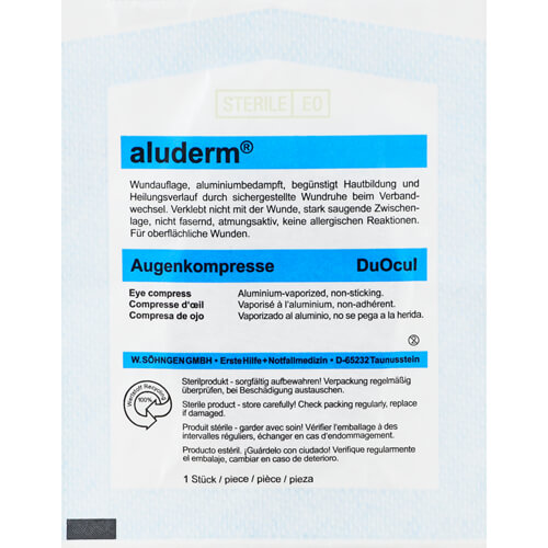 ALUDERM Augenkompressen DuOcul steril ALUDERM Augenkompressen DuOcul steril