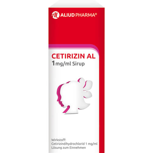 Cetirizin AL 1 mg/ml Sirup bei Heuschnupfen Cetirizin AL 1 mg/ml Sirup bei Heuschnupfen