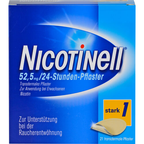 NICOTINELL 21 mg/24-Stunden-Pflaster 52,5mg NICOTINELL 21 mg/24-Stunden-Pflaster 52,5mg