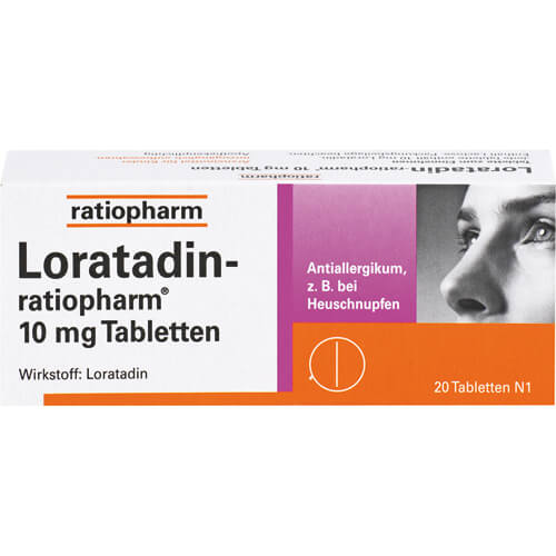 LORATADIN-ratiopharm 10 mg Tabletten LORATADIN-ratiopharm 10 mg Tabletten