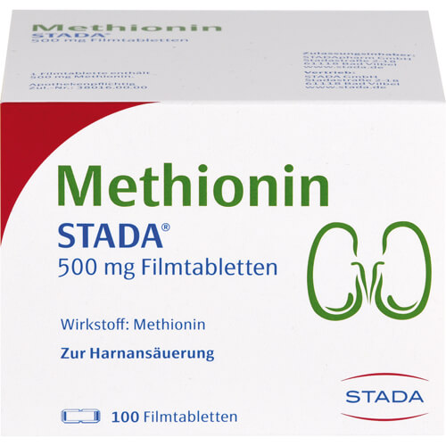 METHIONIN STADA 500 mg Filmtabletten METHIONIN STADA 500 mg Filmtabletten