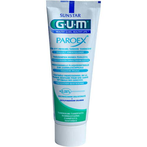 GUM PAROEX 0,06% CHX Zahnpasta GUM PAROEX 0,06% CHX Zahnpasta