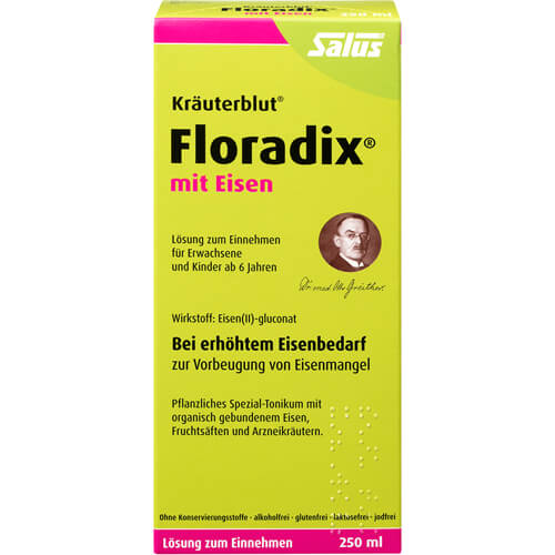 FLORADIX mit Eisen Lösung zum Einnehmen FLORADIX mit Eisen Lösung zum Einnehmen