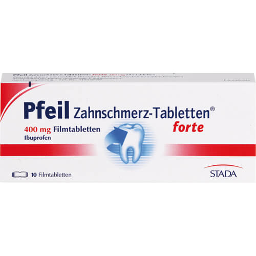 PFEIL Zahnschmerz-Tabletten forte Filmtabletten PFEIL Zahnschmerz-Tabletten forte Filmtabletten