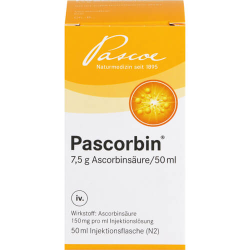 PASCORBIN Injektionslösung Injektionsflasche PASCORBIN Injektionslösung Injektionsflasche