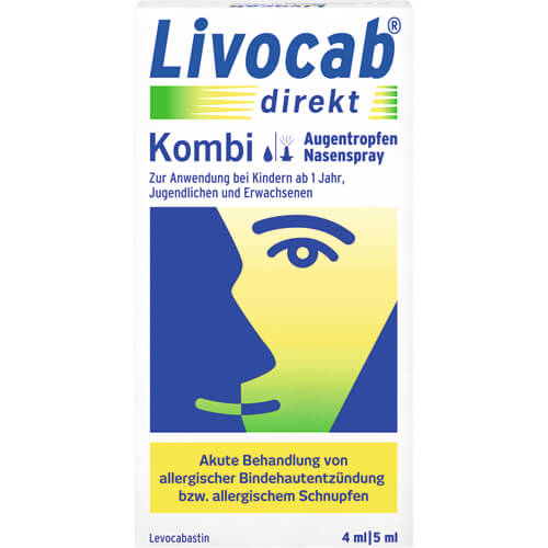 Livocab®direkt Nasenspray/Augentropfen Kombi Livocab®direkt Nasenspray/Augentropfen Kombi
