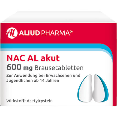 NAC AL akut 600 mg Brausetabletten zur Erleichterung des Abhustens bei erkältungsbedingter Bronchitis (Schleimlöser) NAC AL akut 600 mg Brausetabletten zur Erleichterung des Abhustens bei erkältungsbedingter Bronchitis (Schleimlöser)