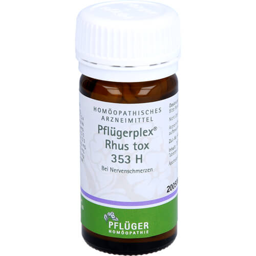 PFLÜGERPLEX Rhus tox.353 H Tabletten PFLÜGERPLEX Rhus tox.353 H Tabletten