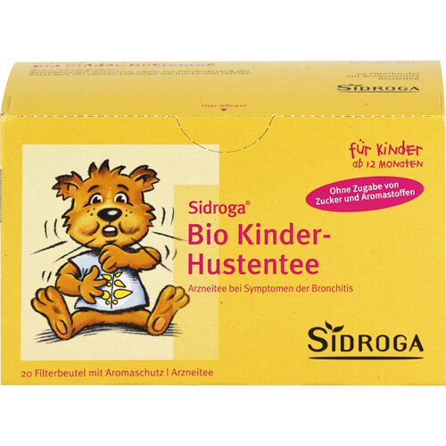 SIDROGA Bio Kinder-Hustentee Filterbeutel SIDROGA Bio Kinder-Hustentee Filterbeutel