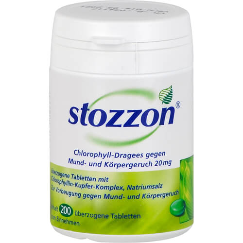 STOZZON Chlorophyll überzogene Tabletten STOZZON Chlorophyll überzogene Tabletten