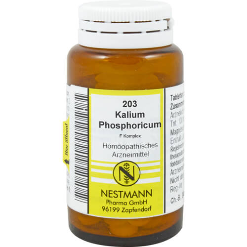 KALIUM PHOSPHORICUM F Komplex Nr.203 Tabletten KALIUM PHOSPHORICUM F Komplex Nr.203 Tabletten