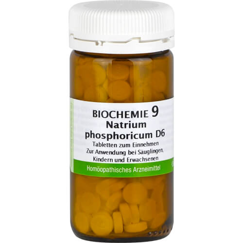 BIOCHEMIE 9 Natrium phosphoricum D 6 Tabletten BIOCHEMIE 9 Natrium phosphoricum D 6 Tabletten