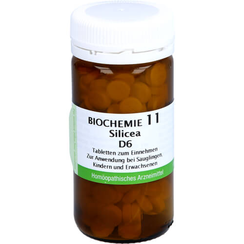 BIOCHEMIE 11 Silicea D 6 Tabletten BIOCHEMIE 11 Silicea D 6 Tabletten