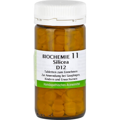BIOCHEMIE 11 Silicea D 12 Tabletten BIOCHEMIE 11 Silicea D 12 Tabletten