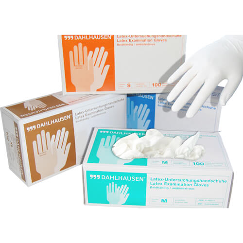 HANDSCHUHE Latex ungepudert Gr.M HANDSCHUHE Latex ungepudert Gr.M