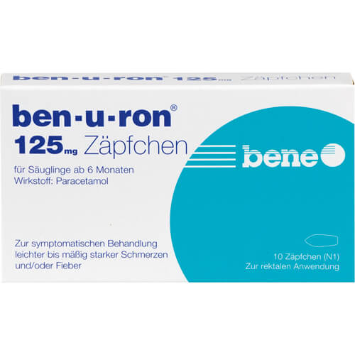 BEN-U-RON 125 mg Suppositorien BEN-U-RON 125 mg Suppositorien