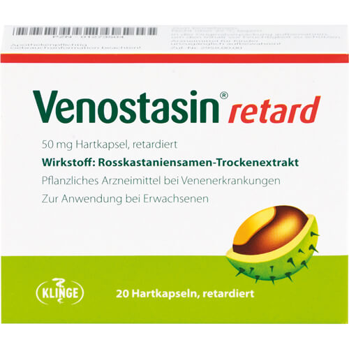 VENOSTASIN retard 50 mg Hartkapsel retardiert VENOSTASIN retard 50 mg Hartkapsel retardiert