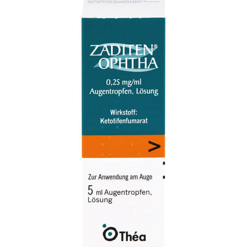 ZADITEN ophtha 0,25 mg/ml Augentropfen ZADITEN ophtha 0,25 mg/ml Augentropfen