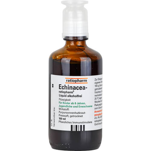 ECHINACEA-RATIOPHARM Liquid alkoholfrei ECHINACEA-RATIOPHARM Liquid alkoholfrei